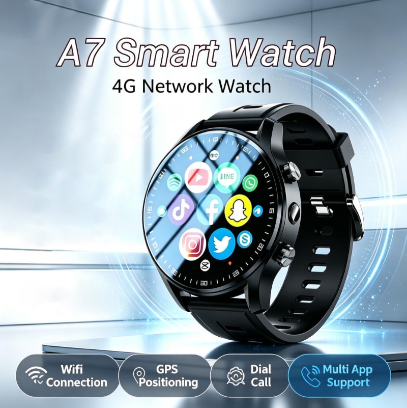 Smartwatch Running Watches For Men - Android A7 Smart Watch Support Dial