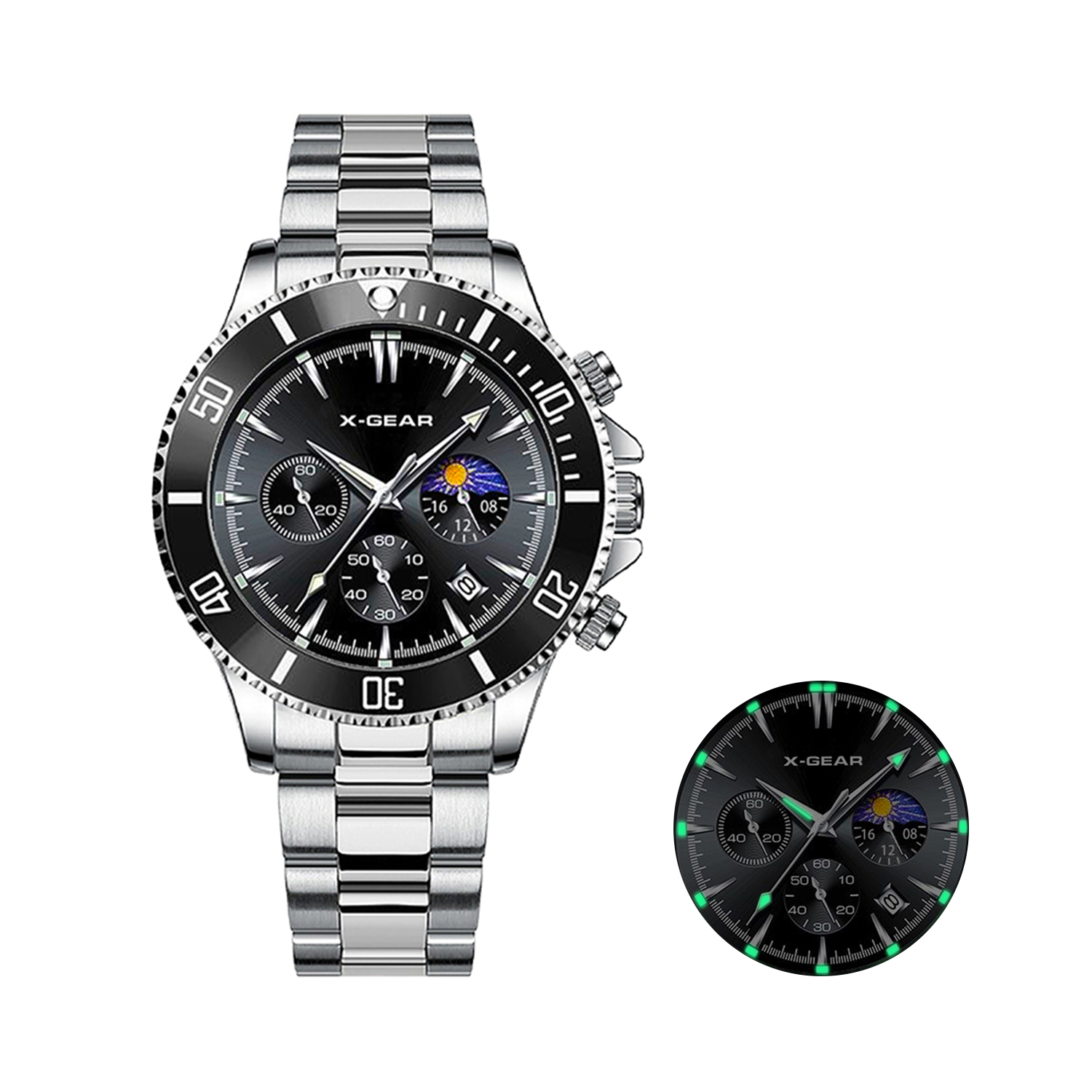 Xwatch Smartwatch - X-GEAR Fashion Calendar Men's Quartz Watch