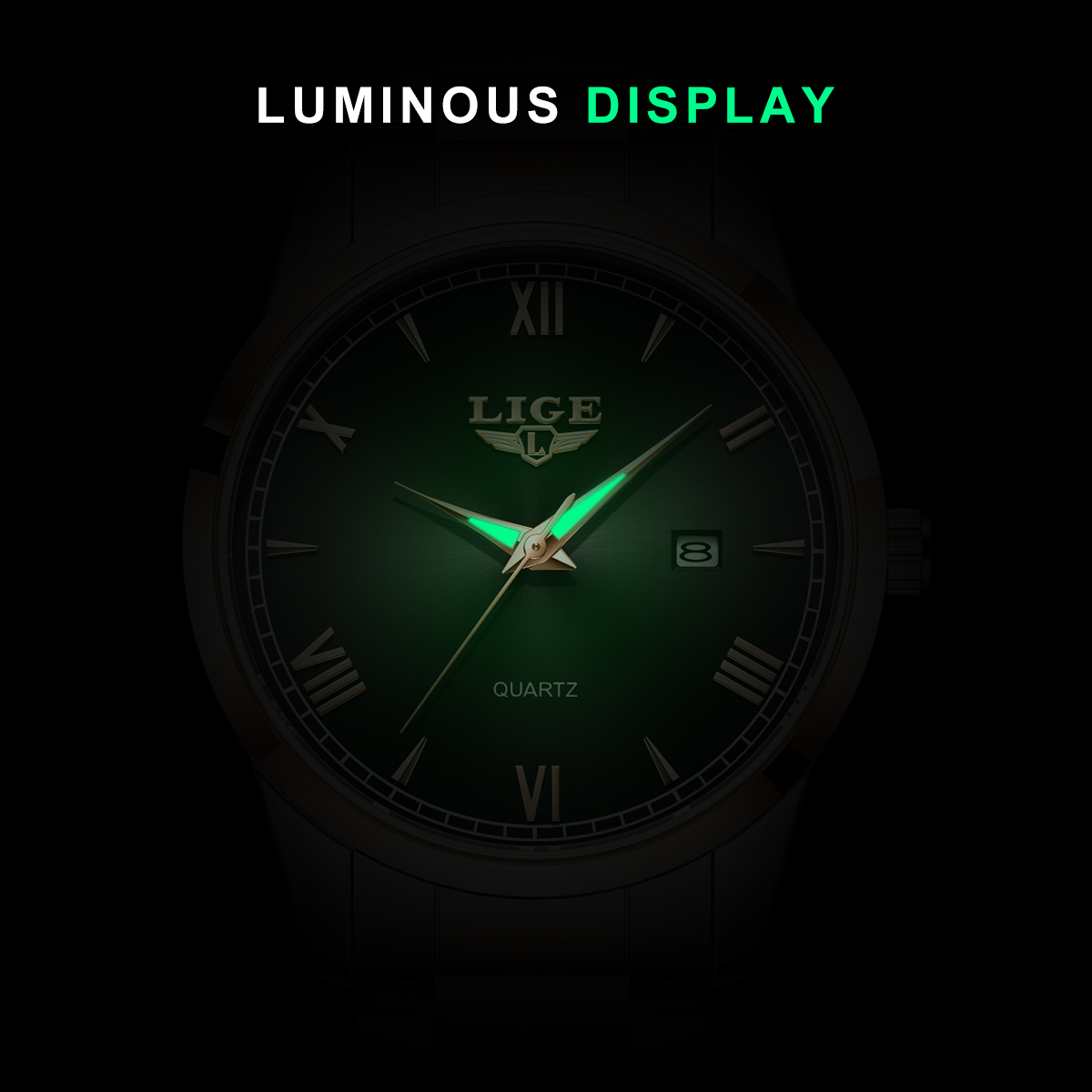 Smartwatch New Watches For Men - New LIGE Fashion Luxury Quartz Men's
