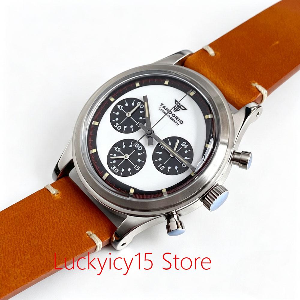 Vintage Digital Watch - 38mm VK63 Quartz Watches for Men