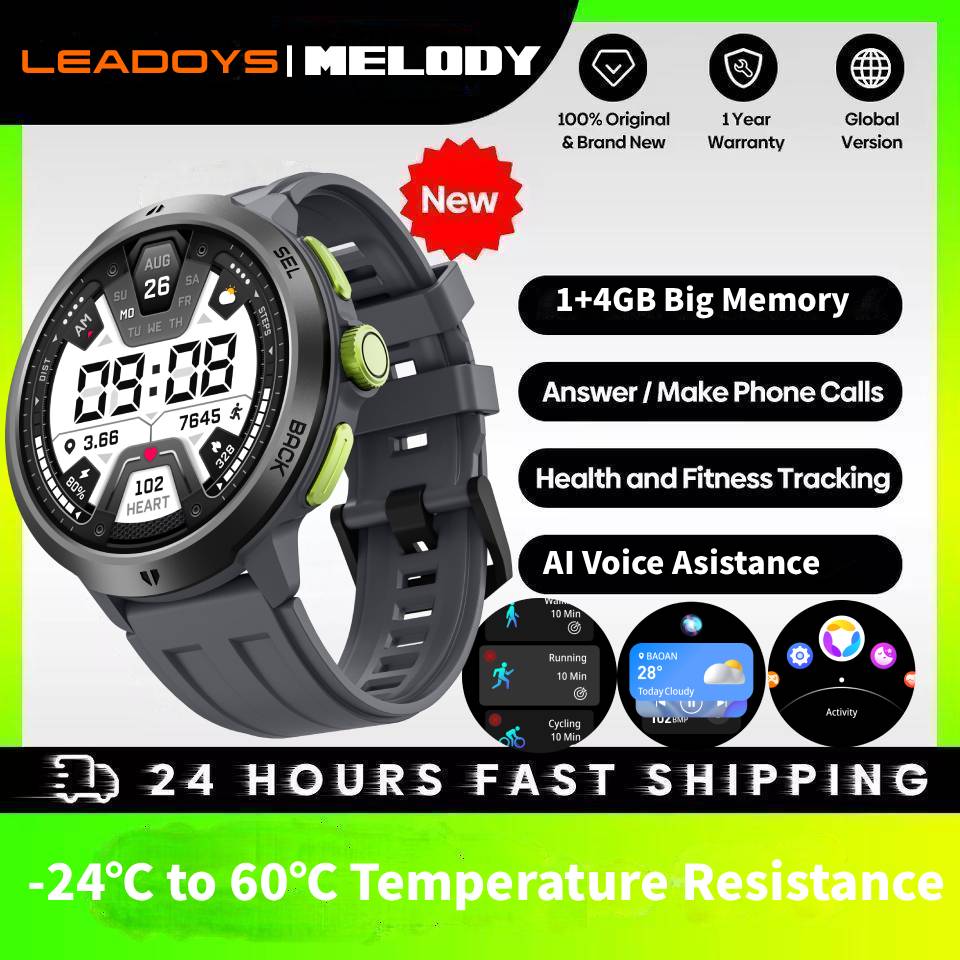 Smartwatch Running Watches For Men - LEADOYS C33 Smart Watch with Big
