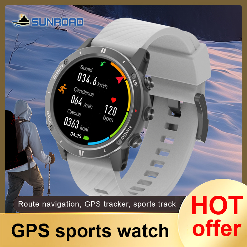 Smartwatch Running Watches For Men - 2024 New Sunroad GPS Sports Watch
