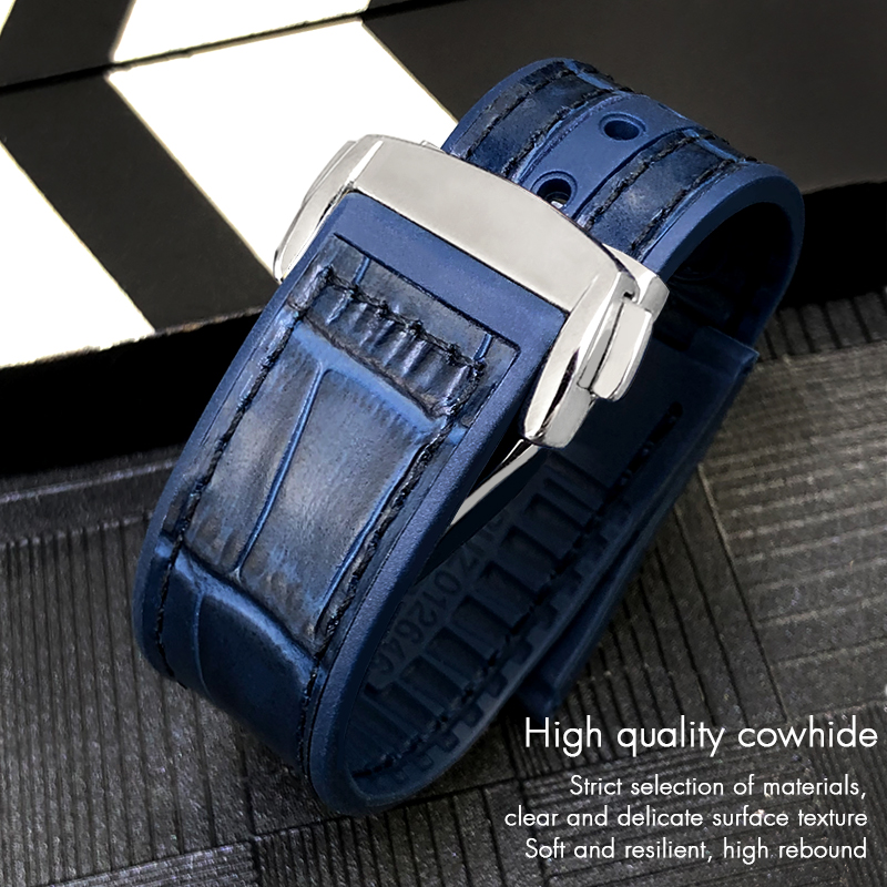 Concave Rubber Cowhide Watchba - đánh giá và giá Omega Watch Constellation