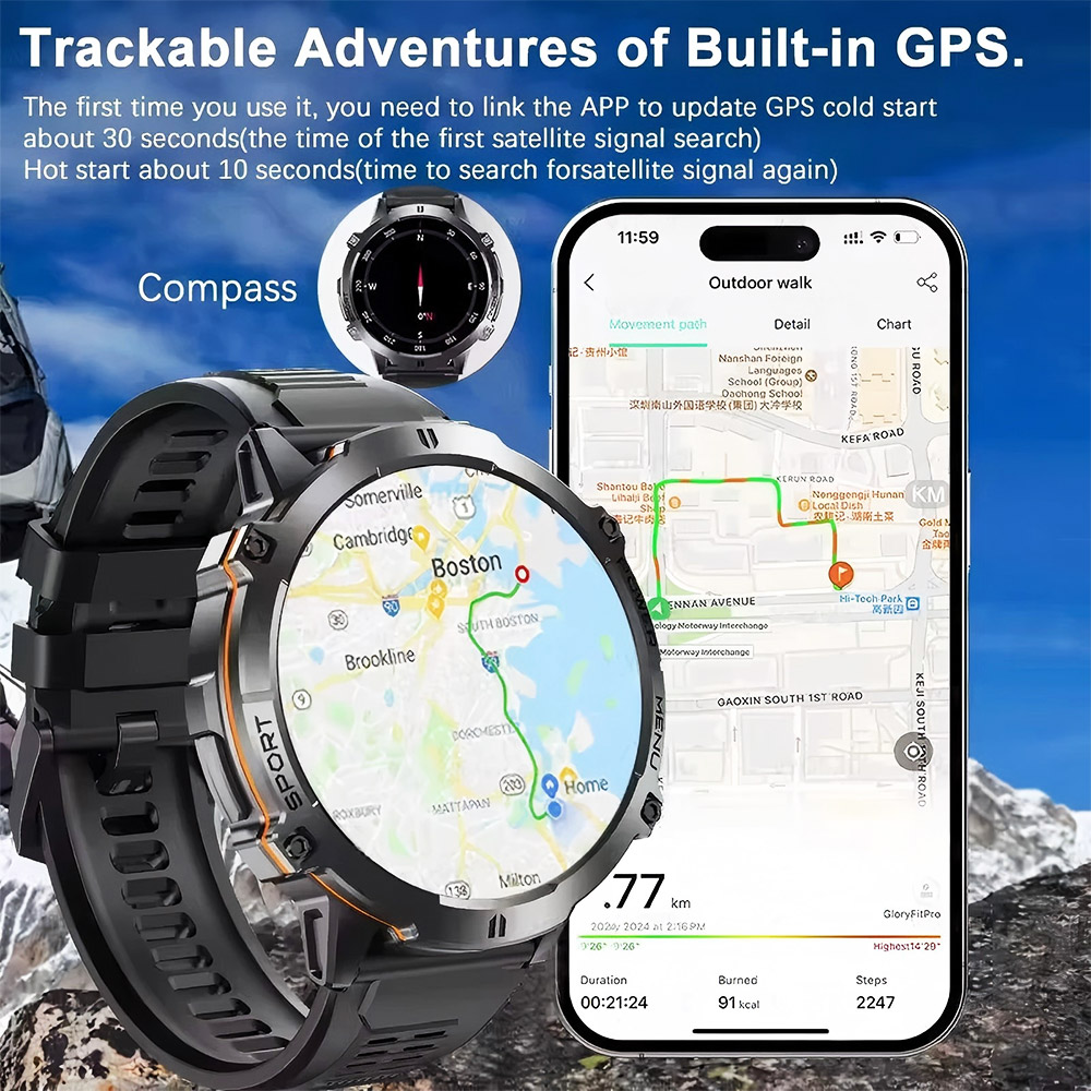 2026 Newly upgraded GPS Milita - đánh giá và giá Altimeter Compass Watch