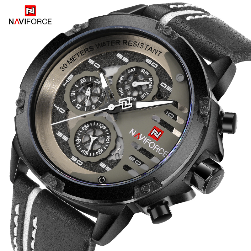 NAVIFORCE New Men's Sports Mil - đánh giá và giá Smartwatch New Watches For Men