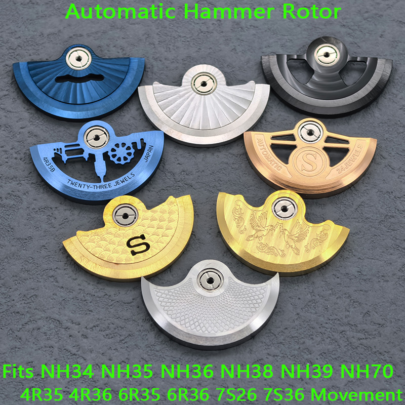 Custom NH35 Movement Rotor Osc - đánh giá và giá Watch Movement Rotor