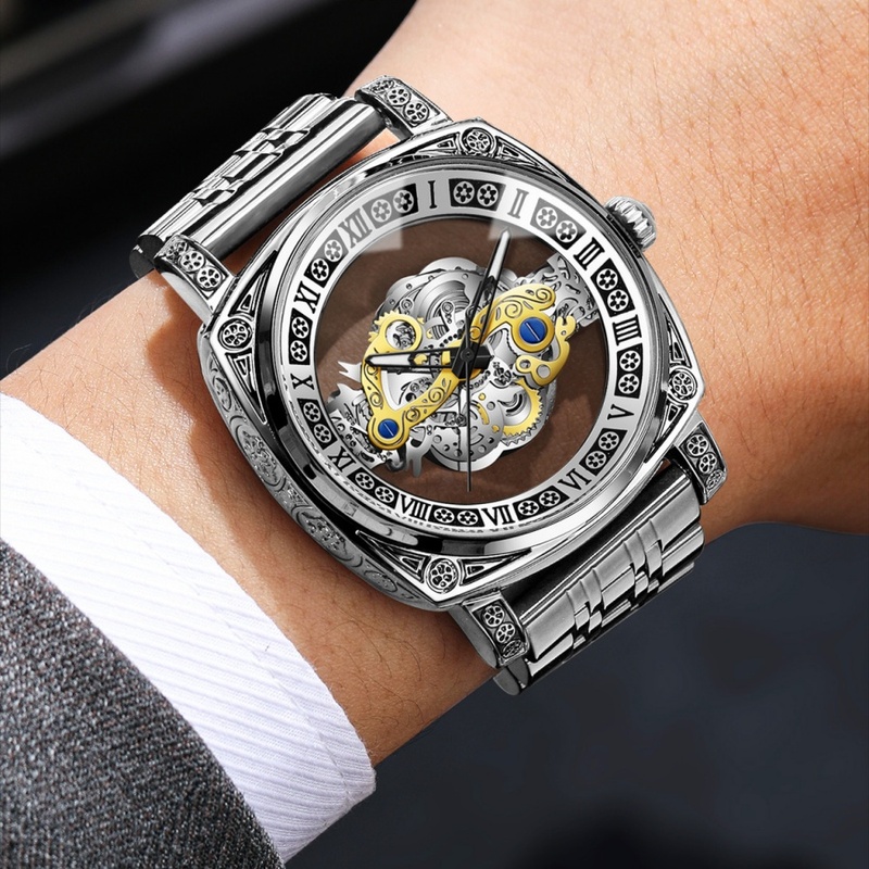 2026 New Vintage Carved Watch  - đánh giá và giá Vintage Digital Watch