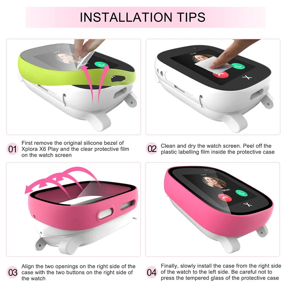 Case for Xploar X6 Play Kids S - đánh giá và giá Smartwatch Watches For Children