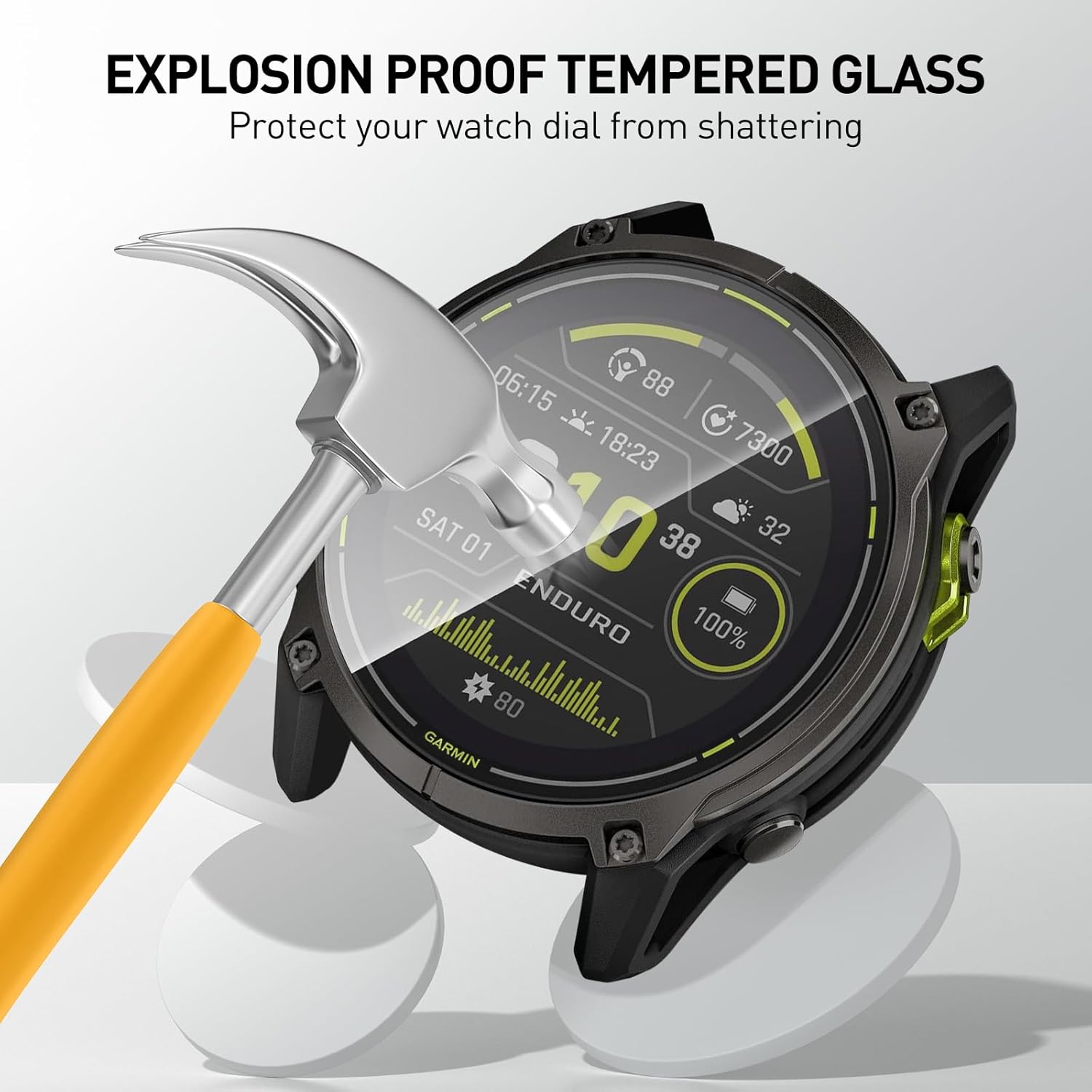 Tempered Glass Films For Garmi - đánh giá và giá Xwatch Smartwatch