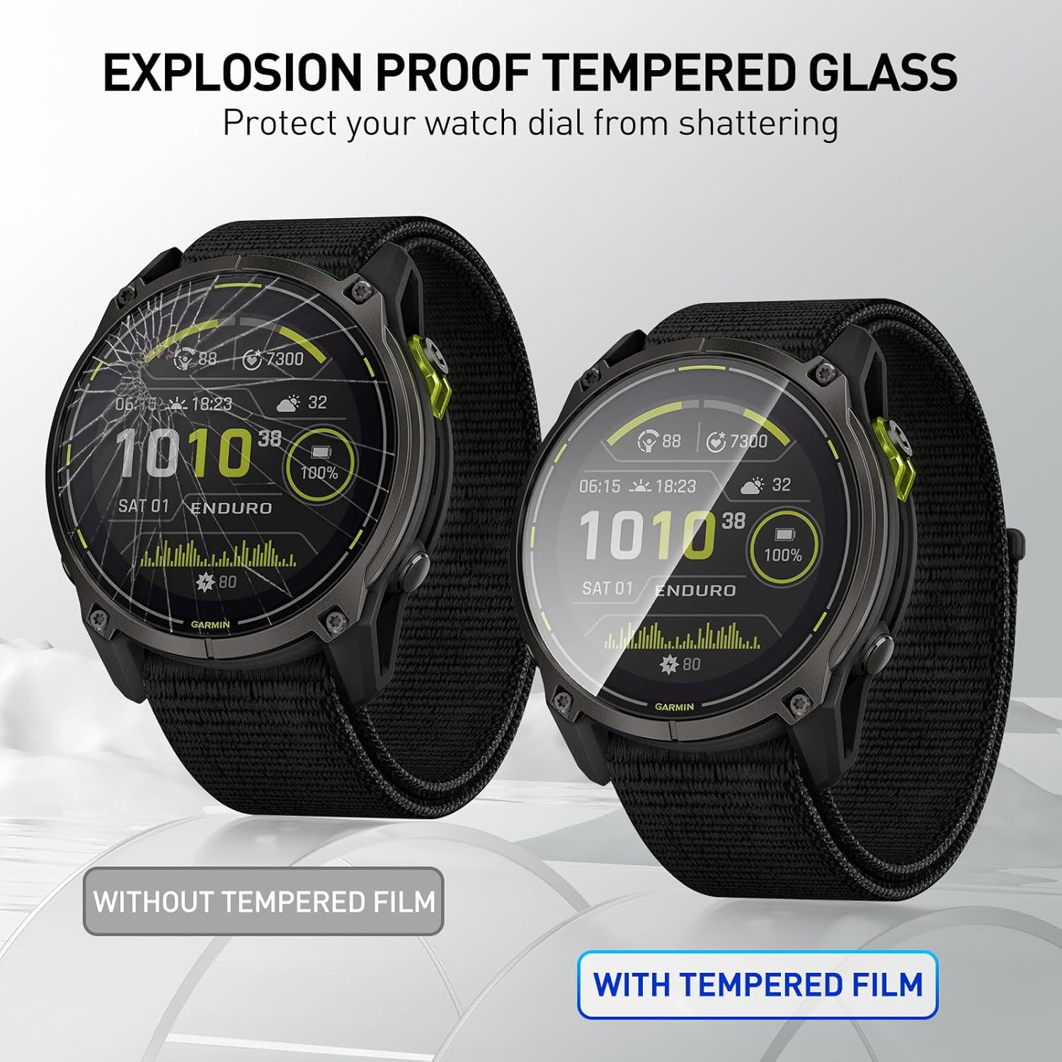Tempered Glass Films For Garmi - đánh giá và giá Xwatch Smartwatch