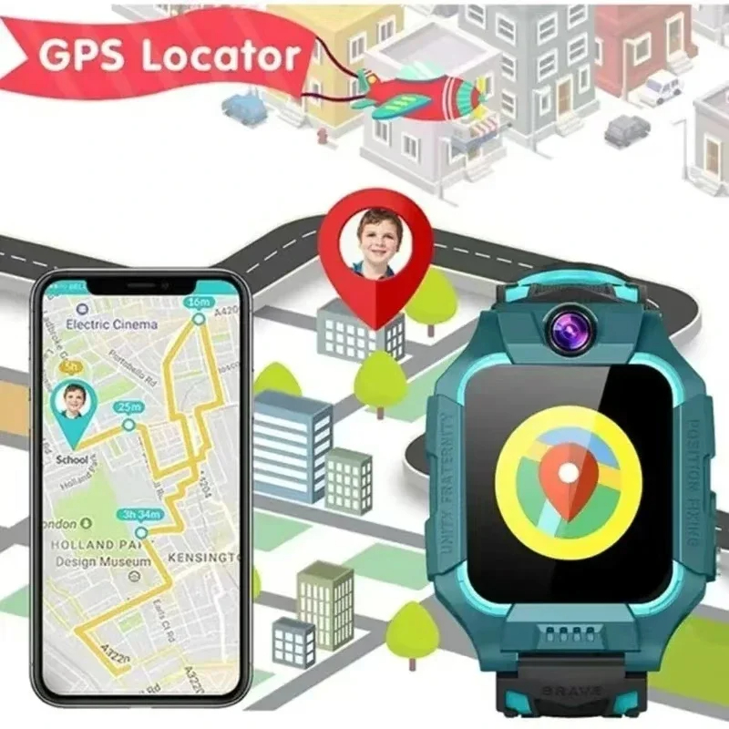 Lenovo 5G Kids Smart Watch Gif - đánh giá và giá Smartwatch Watches For Children