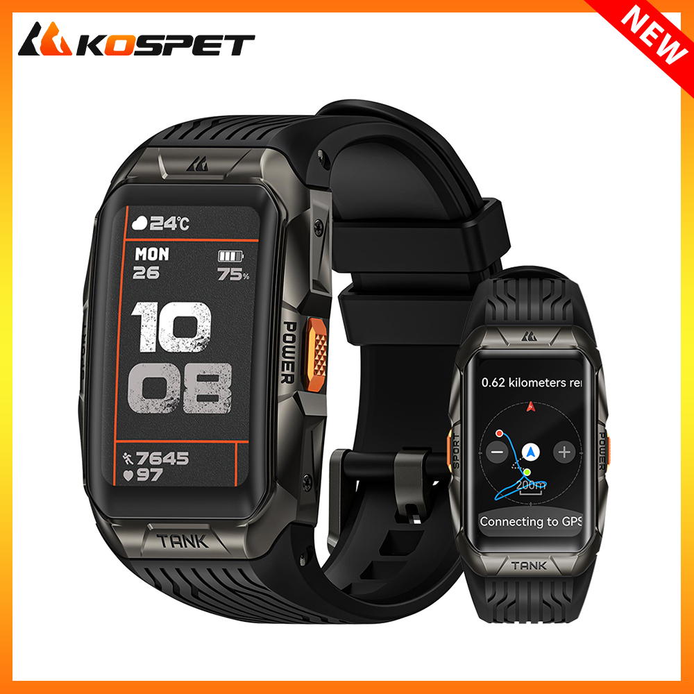 2025 KOSPET TANK X2 Ultra Smar - đánh giá và giá Altimeter Compass Watch