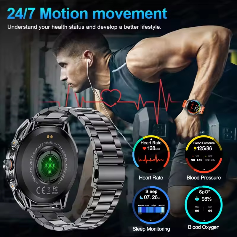 High-end Sport Smart watch 10A - đánh giá và giá Smartwatch Running Watches For Men