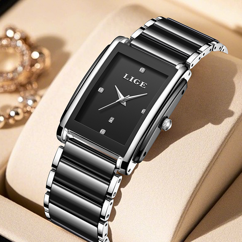 LIGE New Luxury Women Watches  - đánh giá và giá Luxury Ceramic Watch