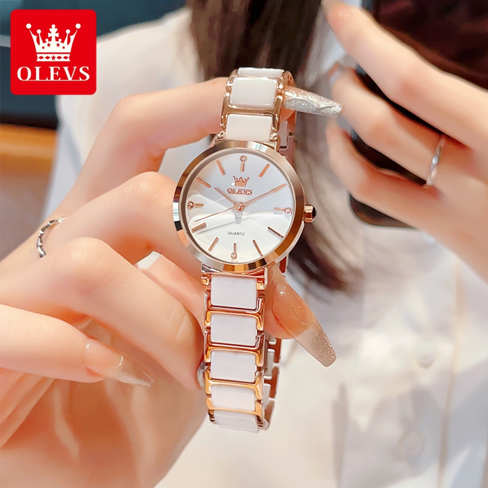 OLEVS 5877 Hot Sale Watches fo - đánh giá và giá Luxury Ceramic Watch