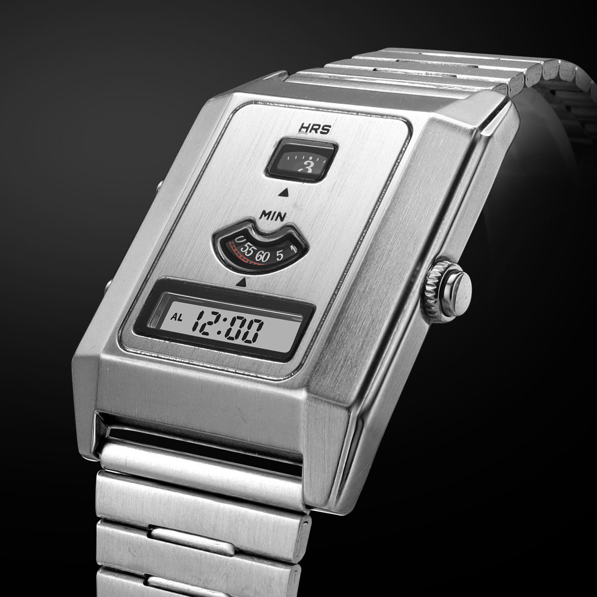 Fashion Quartz Electronic Dual - đánh giá và giá Vintage Digital Watch