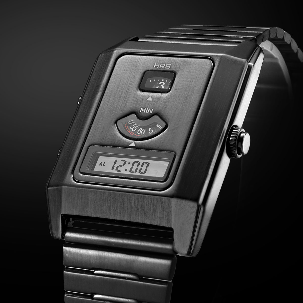 Fashion Quartz Electronic Dual - đánh giá và giá Vintage Digital Watch