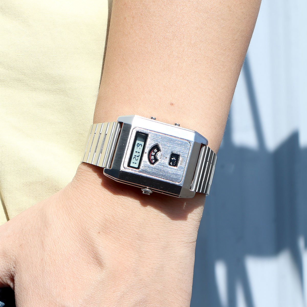 Fashion Quartz Electronic Dual - đánh giá và giá Vintage Digital Watch