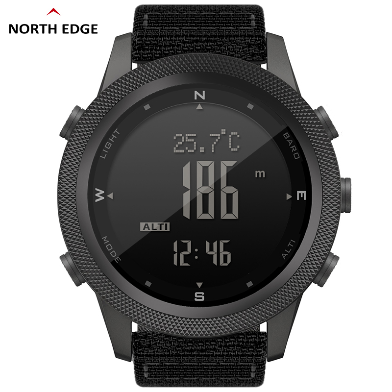 NORTH EDGE APACHE-46 Men Digit - đánh giá và giá Altimeter Compass Watch