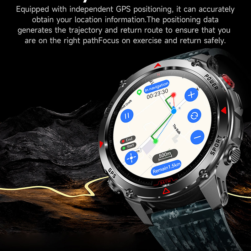 T-Rex 3 Built-in Dual-band GPS - đánh giá và giá Altimeter Compass Watch