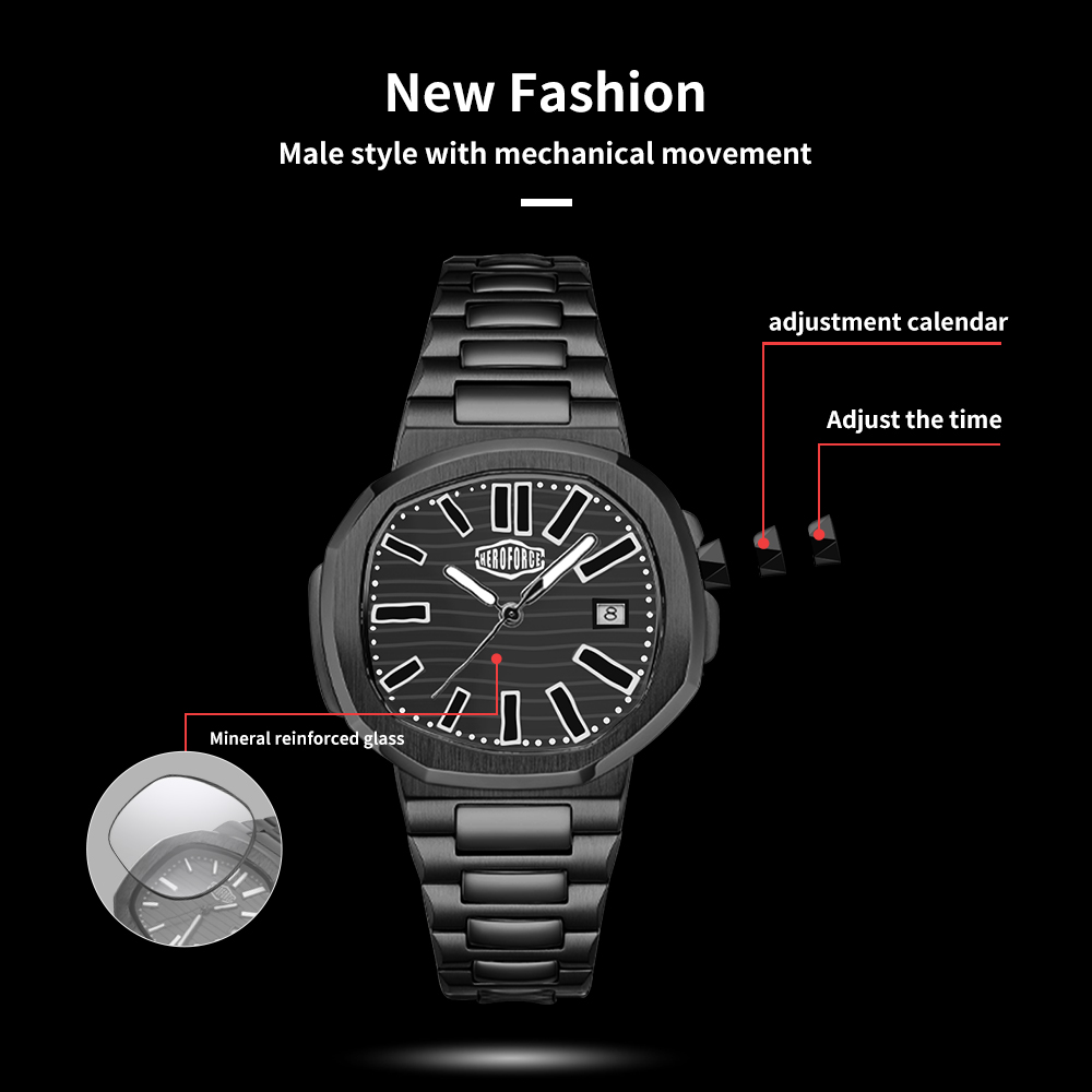 HEROFORCE New Sapphire Waterpr - đánh giá và giá Smartwatch New Watches For Men