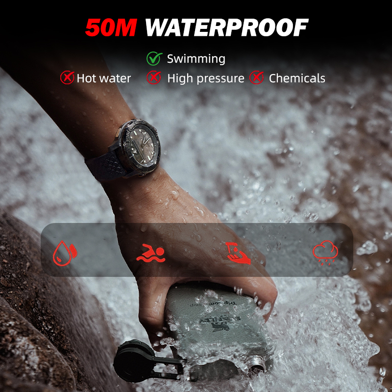 NORTH EDGE THARSIS Men Carbon  - đánh giá và giá Altimeter Compass Watch