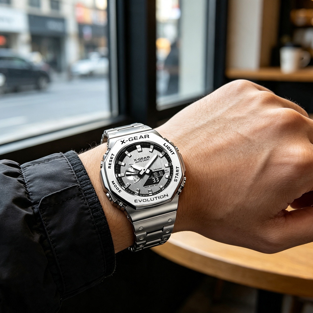 X-GEAR Dual Display Digital Sp - đánh giá và giá Xwatch Smartwatch