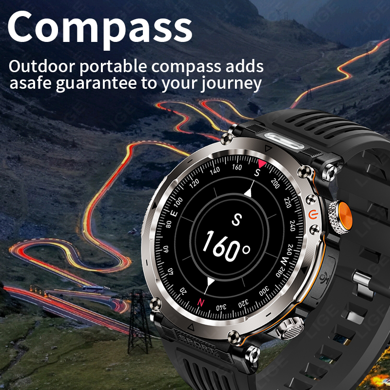 New Military Outdoor Smartwatc - đánh giá và giá Smartwatch New Watches For Men