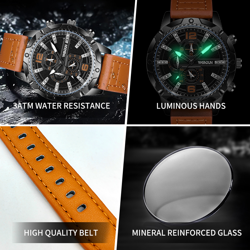 New Selling Mens Watches Leath - đánh giá và giá Smartwatch New Watches For Men