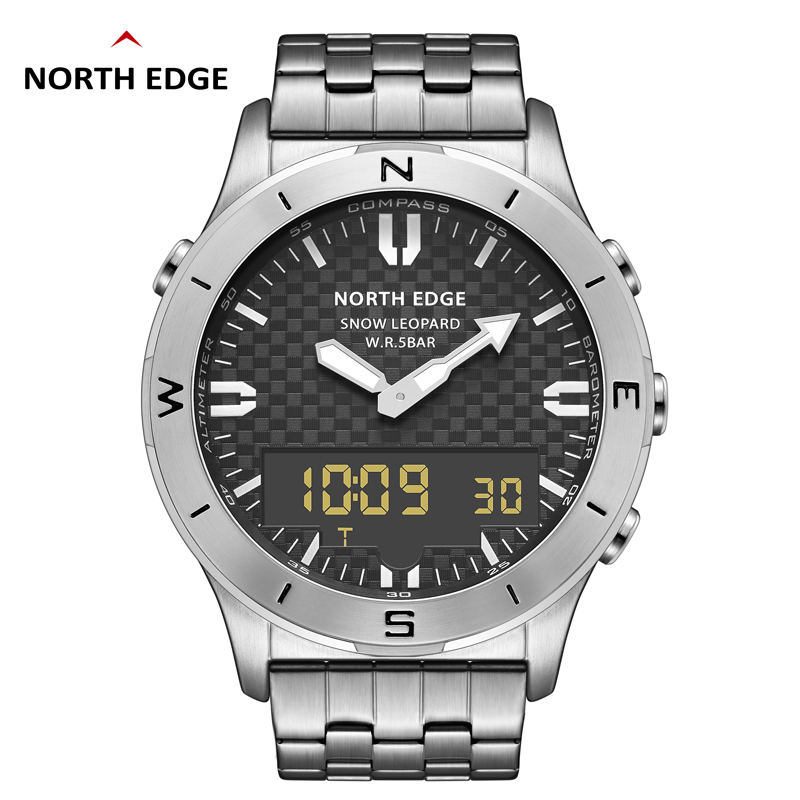 NORTH EDGE Men's Sports Digita - đánh giá và giá Altimeter Compass Watch